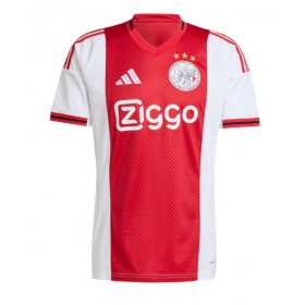 Pánské fotbalový oblečení Ajax Domácí košile 2025-26 Krátkým Rukávem